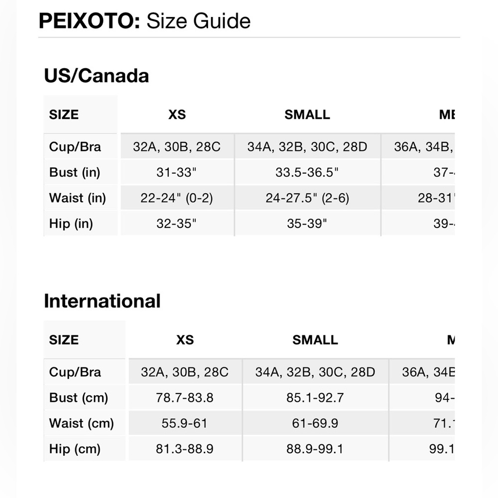 Peixoto, XS , 3 price set , pink - Picture 11 of 11